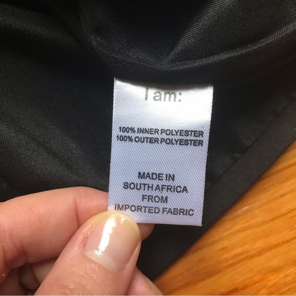 Infin8ti Black Flutter Sleeve Formal Top, NWT, L - Picture 9 of 14